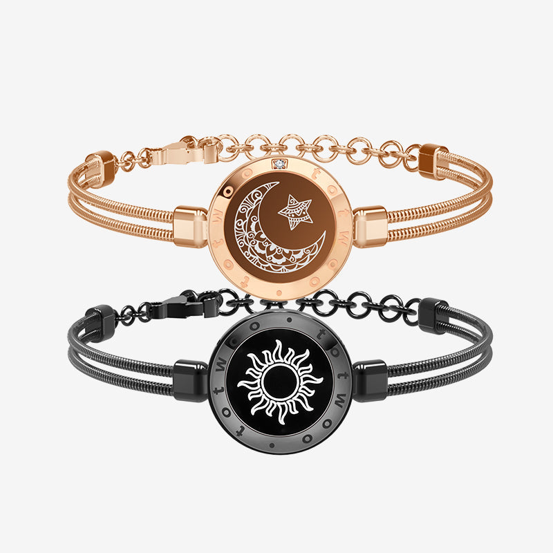 Beste Geschenke fr Fernbeziehungen: totwoo Smart Armbnder mit Schlangenkette (Schwarz+Rosgold) totwoo.de Beste Geschenke fr Fernbeziehungen: totwoo Smart Armbnder mit Schlangenkette (Schwarz+Rosgold) totwoo.de