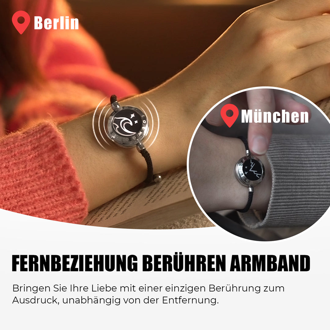 Berg & Meer Serie - Berg & Meer Touch Armbänder mit Mailänder Seil (Schwarz+Schwarz)