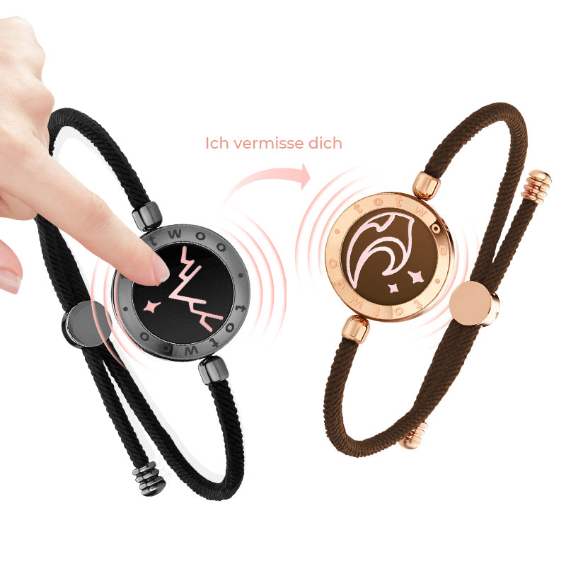 Berg & Meer Serie - Berg & Meer Touch Armbänder mit Mailänder Seil (Schwarz+Braun)