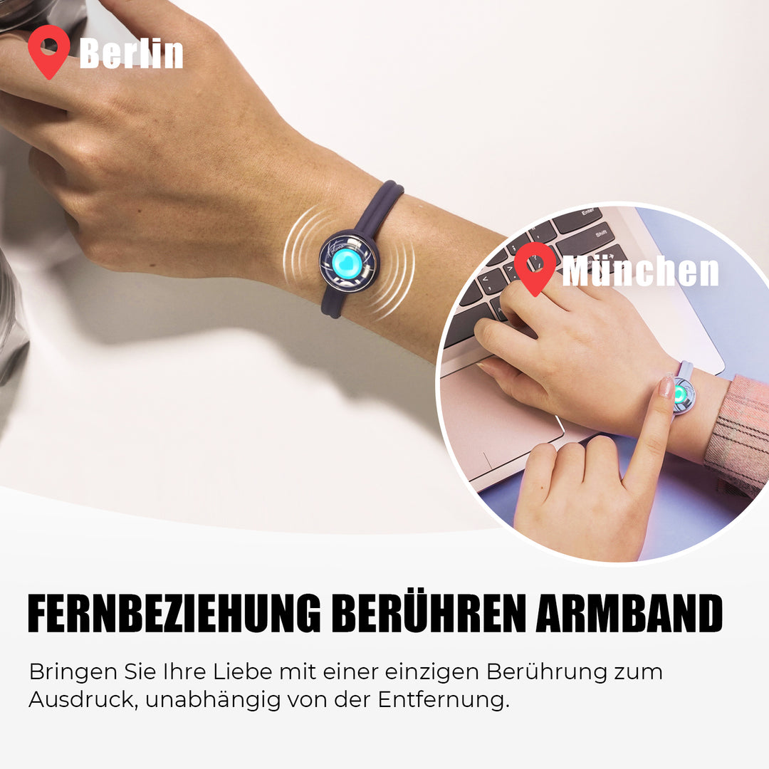 Sugar Ripple Touch Armbänder (Tiefblau + Hellblau)