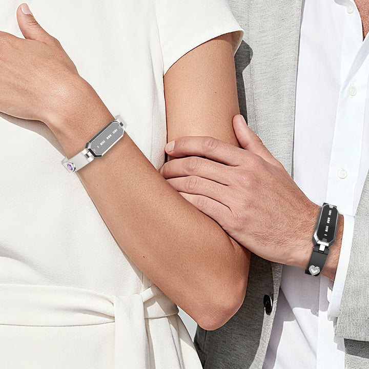 Kristall- & Herz-Anhänger für Morse LOVE Armbänder