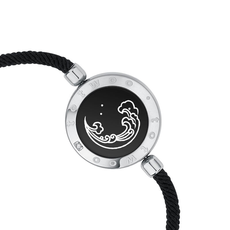 Berg & Meer Serie - Berg & Meer Touch Armbänder mit Mailänder Seil (Schwarz+Schwarz)
