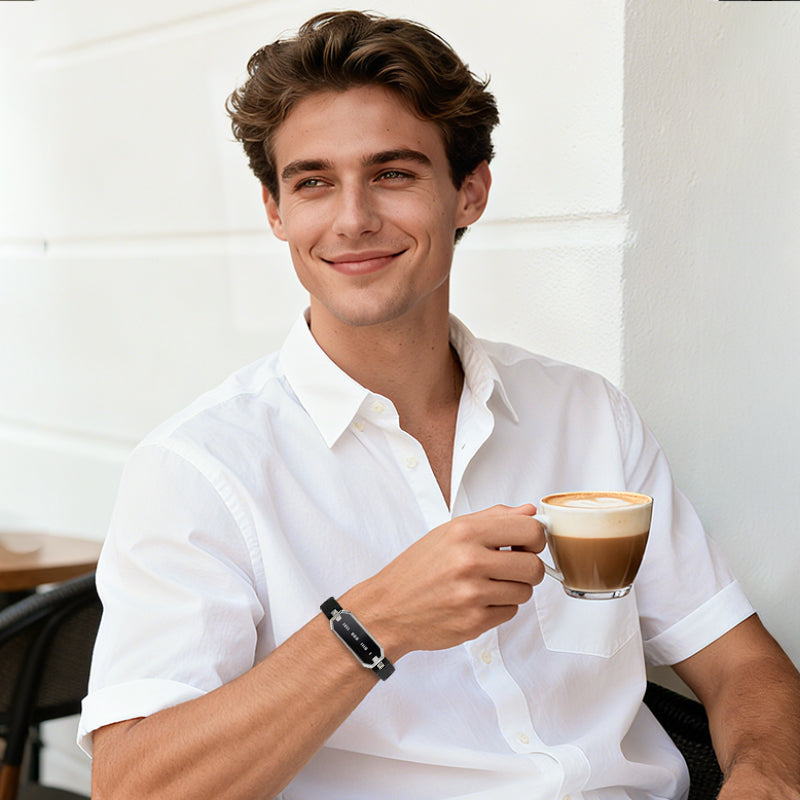 [Nur 100 Paare | Limitierte Edition zum 10. Jubiläum] Morse LOVE Toucharmbänder mit Silikon