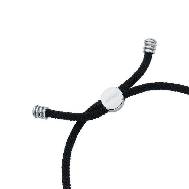 Berg & Meer Serie - Berg & Meer Touch Armbänder mit Mailänder Seil (Schwarz+Schwarz)