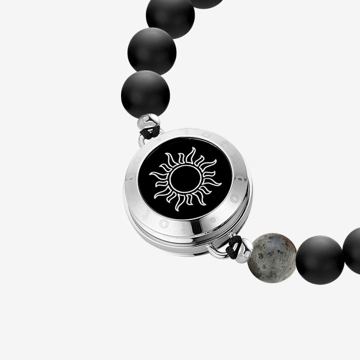 Sonne & Mond Touch-Armbänder mit 13 Arten natürlicher Perlen