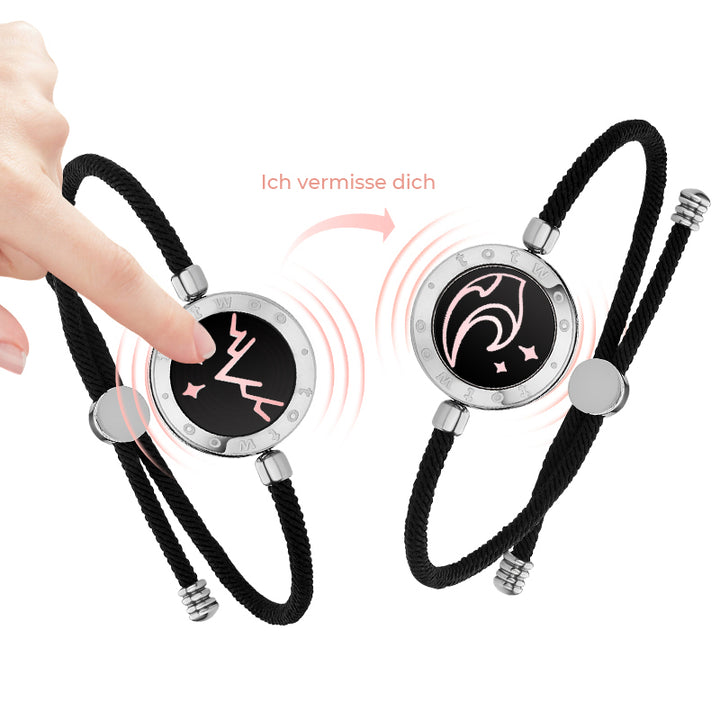 Berg & Meer Serie - Berg & Meer Touch Armbänder mit Mailänder Seil (Schwarz+Schwarz)