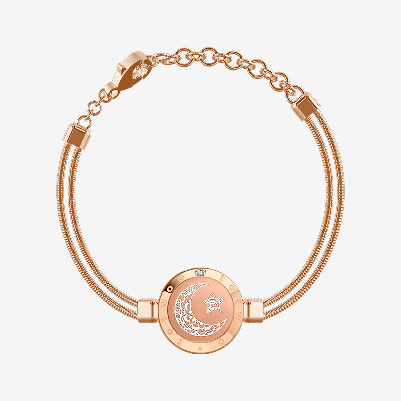 Moon Touch Armbänder mit Schlangenkette