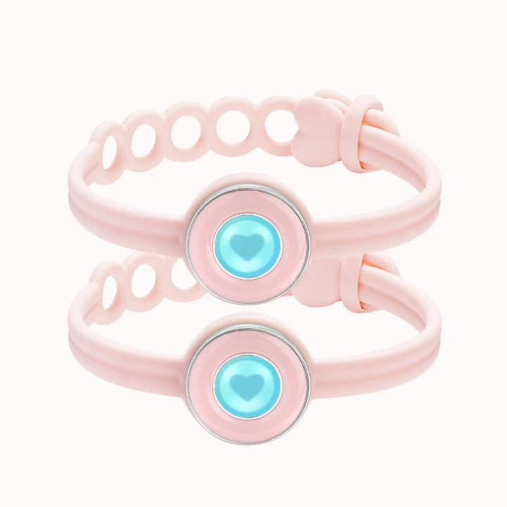 Sugar Macaron Touch Armbänder (Rosa+Rosa)