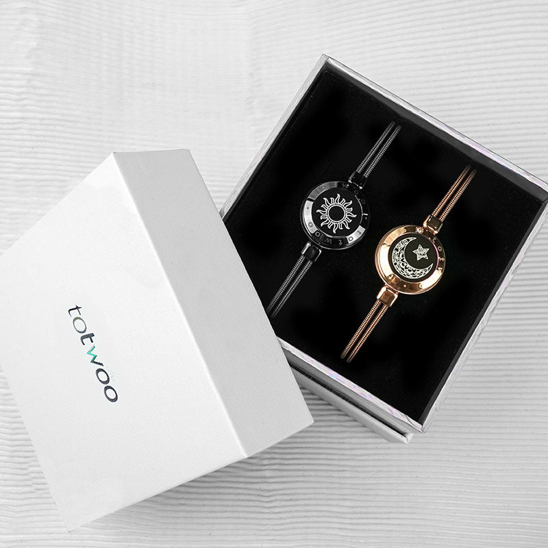 Beste Geschenke fr Fernbeziehungen: totwoo Smart Armbnder mit Schlangenkette (Schwarz+Rosgold) totwoo.de Beste Geschenke fr Fernbeziehungen: totwoo Smart Armbnder mit Schlangenkette (Schwarz+Rosgold) totwoo.de