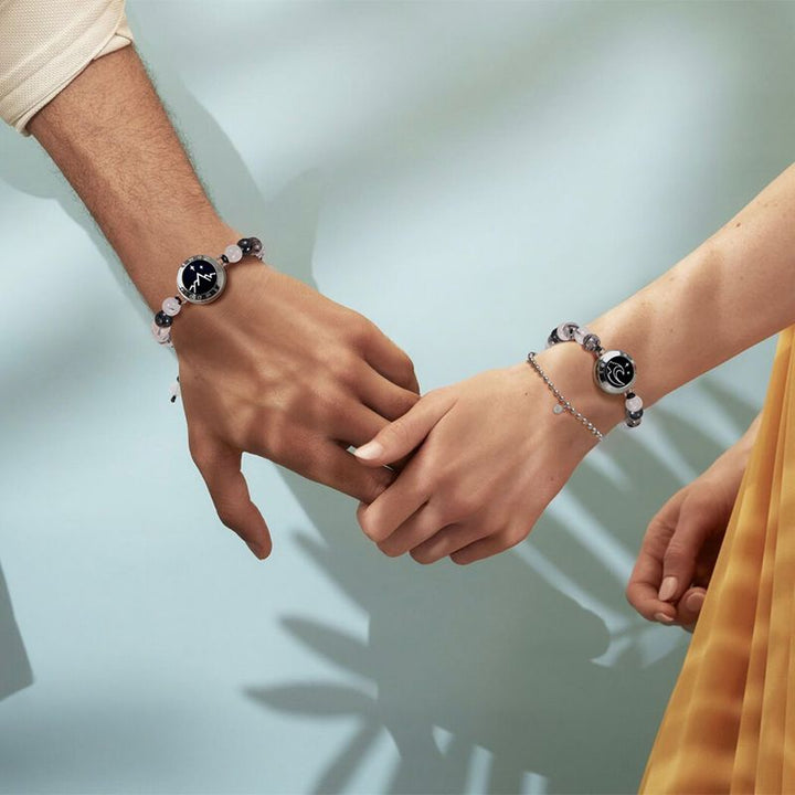 Berg & Meer Serie - Touch Armbänder mit Perlen aus Turmalinquarz