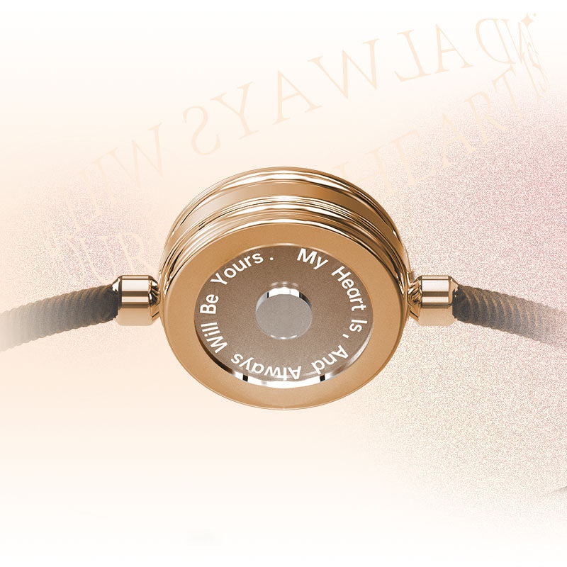 Sonne & Mond Serie - Mond Touch Armband mit Milan Seil - Einzeln