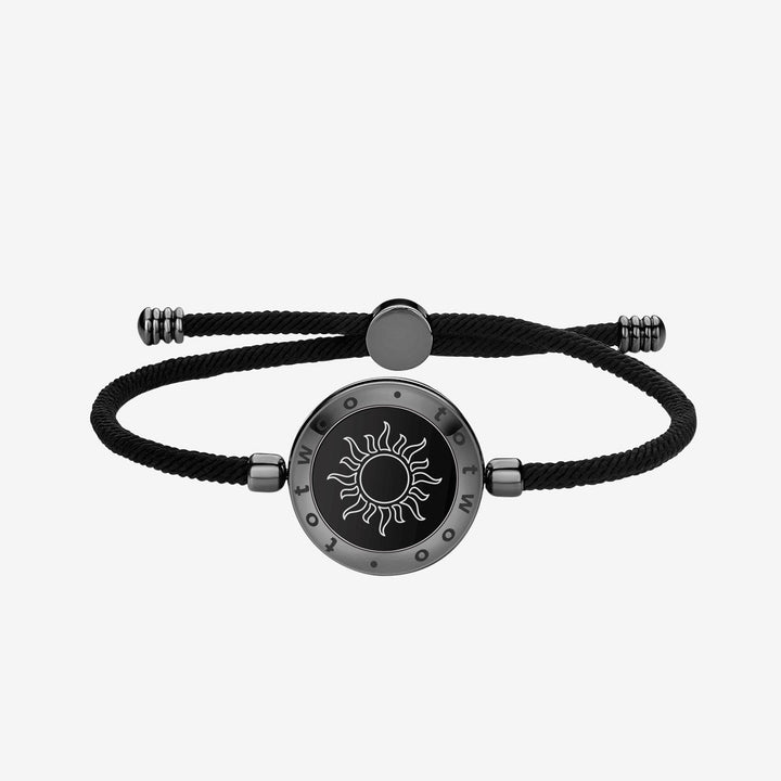 Sonne & Mond Serie - Sonne Touch Armband mit Milan Seil Single